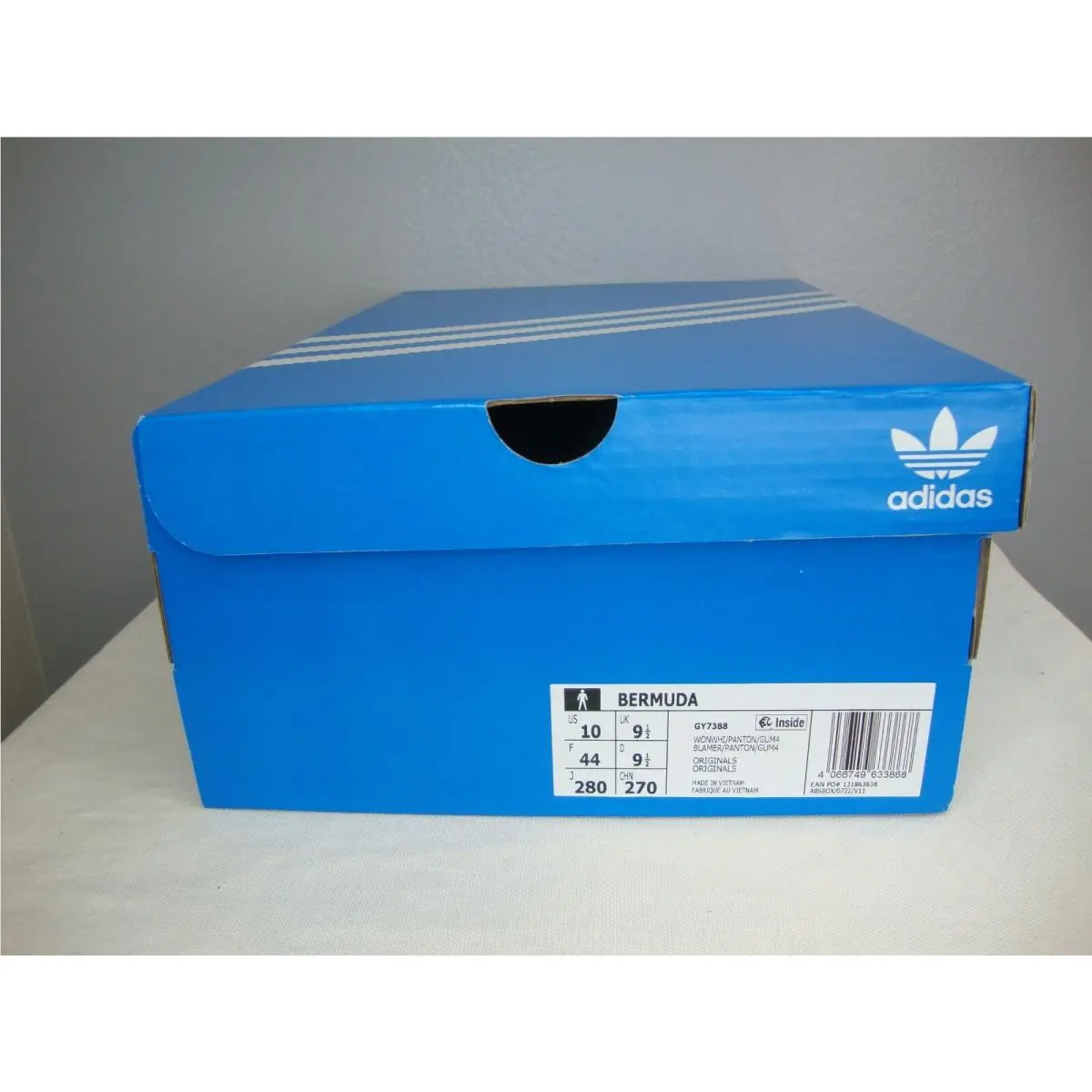 Adidas shoes - adidas Bermuda - Bermuda - GY7388 - White (UPC: 4066749633868) 8