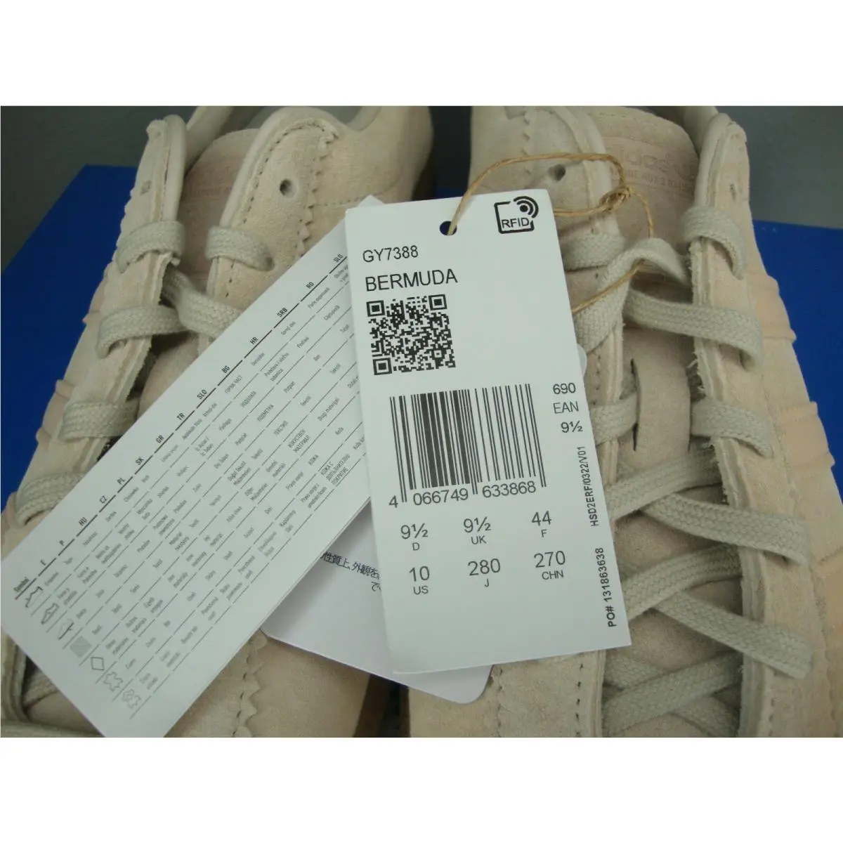 Adidas shoes - adidas Bermuda - Bermuda - GY7388 - White (UPC: 4066749633868) 6