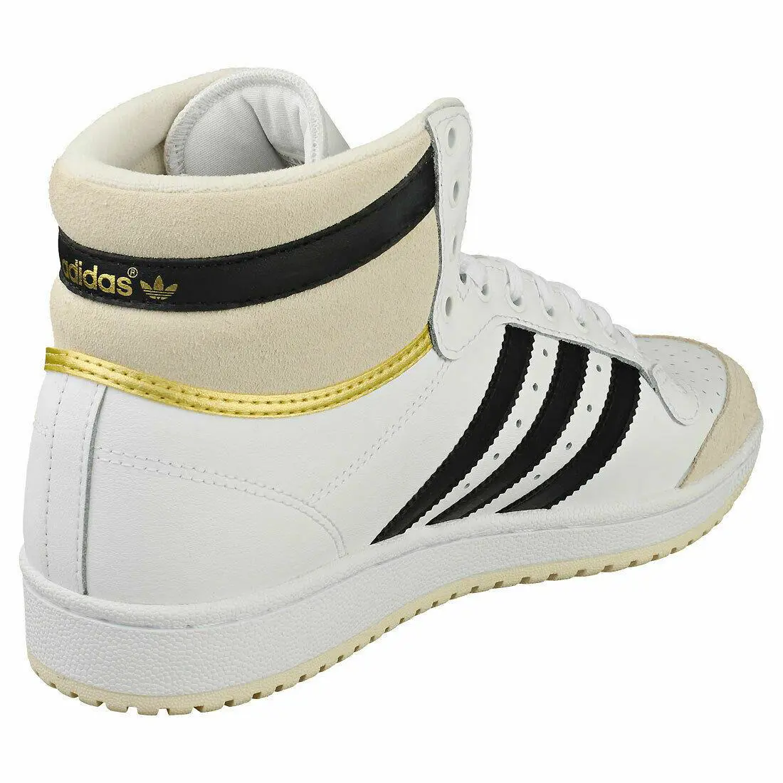Adidas shoes - White/Black/gold - S24134 5