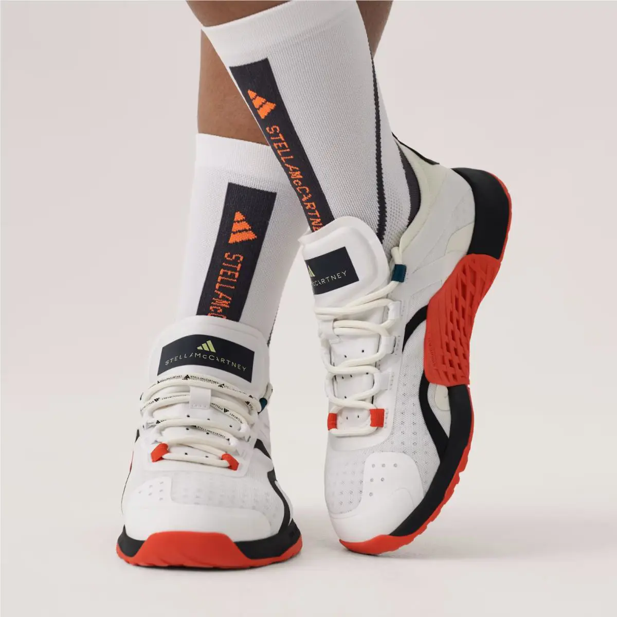 Adidas shoes - adidas Stella McCartney - Stella McCartney - IG1142 - White / Off White / Active Orange (UPC: 196472993794) 9