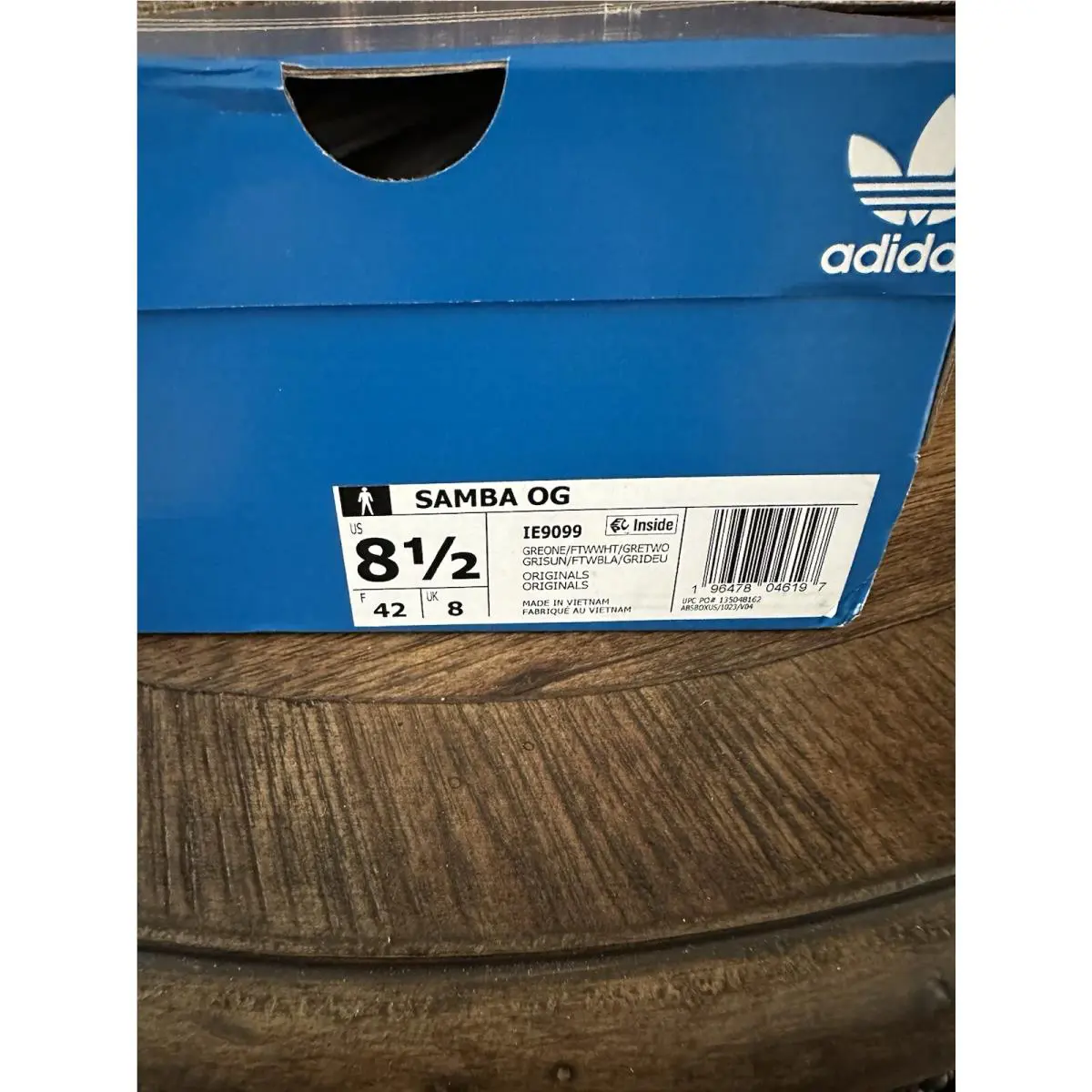 Adidas shoes - adidas Samba - Samba - IE9099 - Gray 4