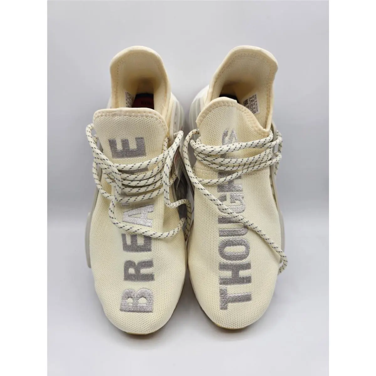 Adidas PW HU Nmd Prd Trail Pharrell Williams Cream White. Size 9