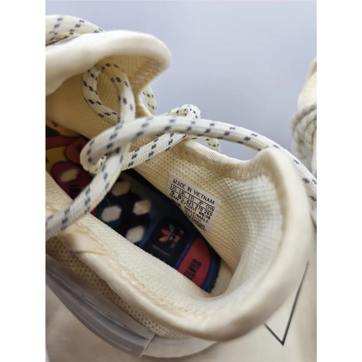 Adidas shoes - 5050 - Cream/white 7