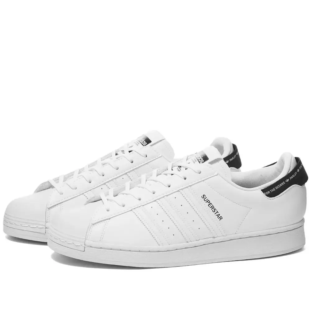 Adidas Superstar Parley Sneakers Trainers Men Shoes White Size 9