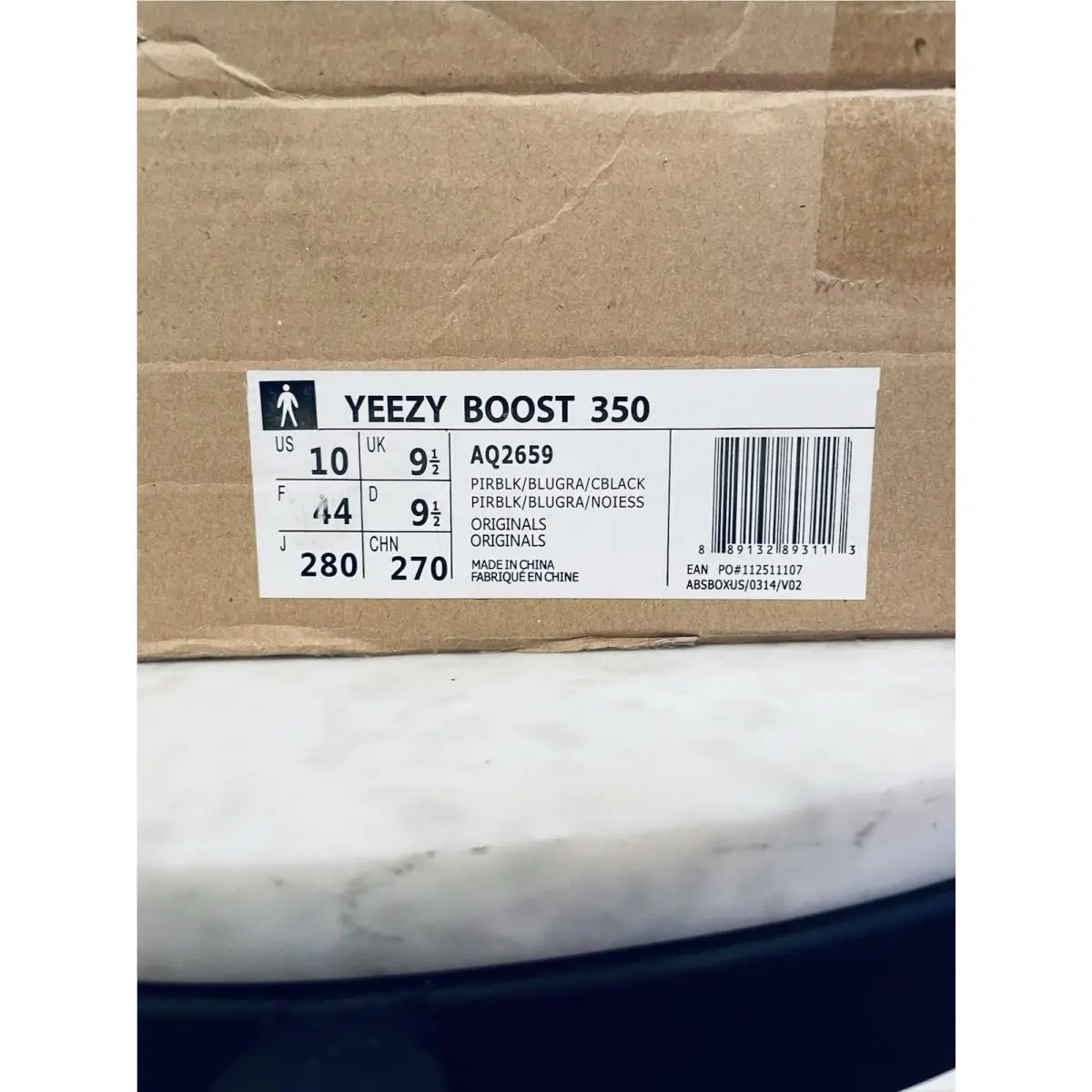 Adidas shoes - adidas Yeezy Boost 350 - Yeezy Boost - AQ2659 - Black 3