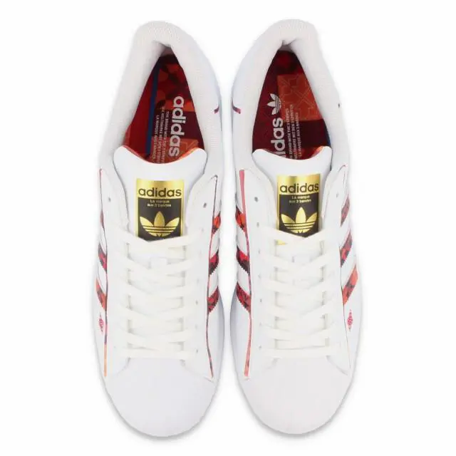 Adidas shoes - White Red New year - GX8839 3