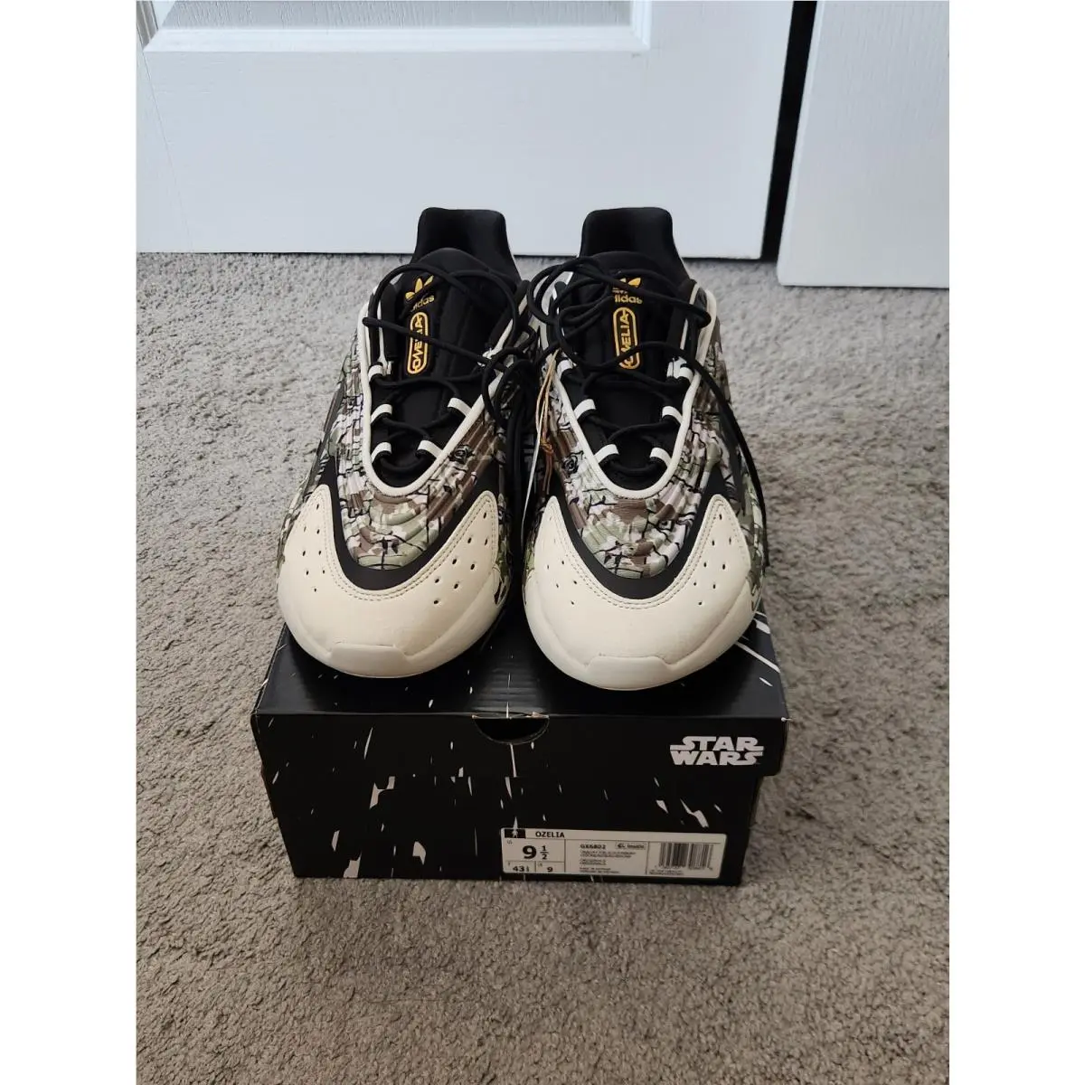 Size 9.5 - Adidas Star Wars x Ozelia Boba Fett