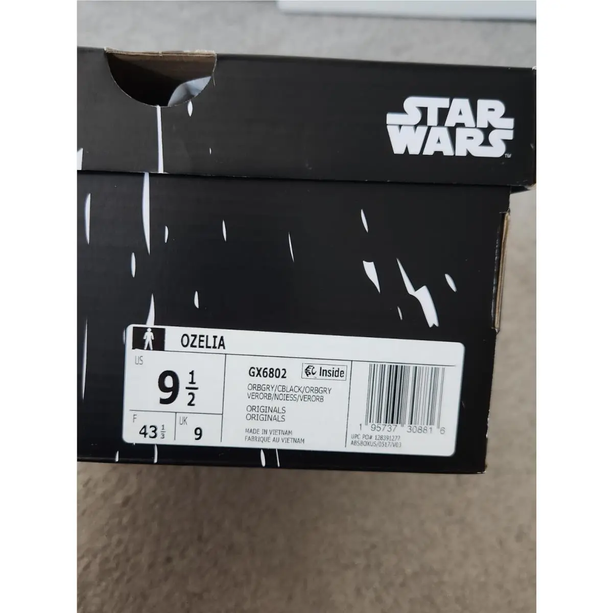 Adidas shoes - Star Wars x adidas Ozelia - GX6802 - Gray 5