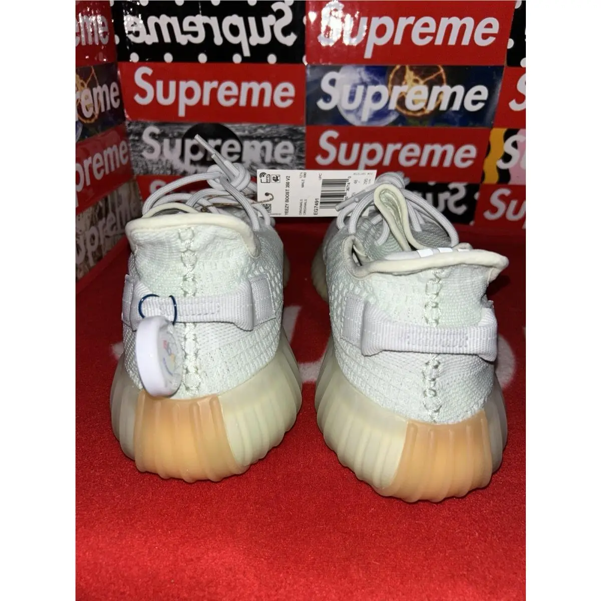 Adidas shoes - adidas Yeezy Boost 350 V2 - EG7491 - Blue, Manufacturer: Hyperspace/Hyperspace/Hyperspace 1