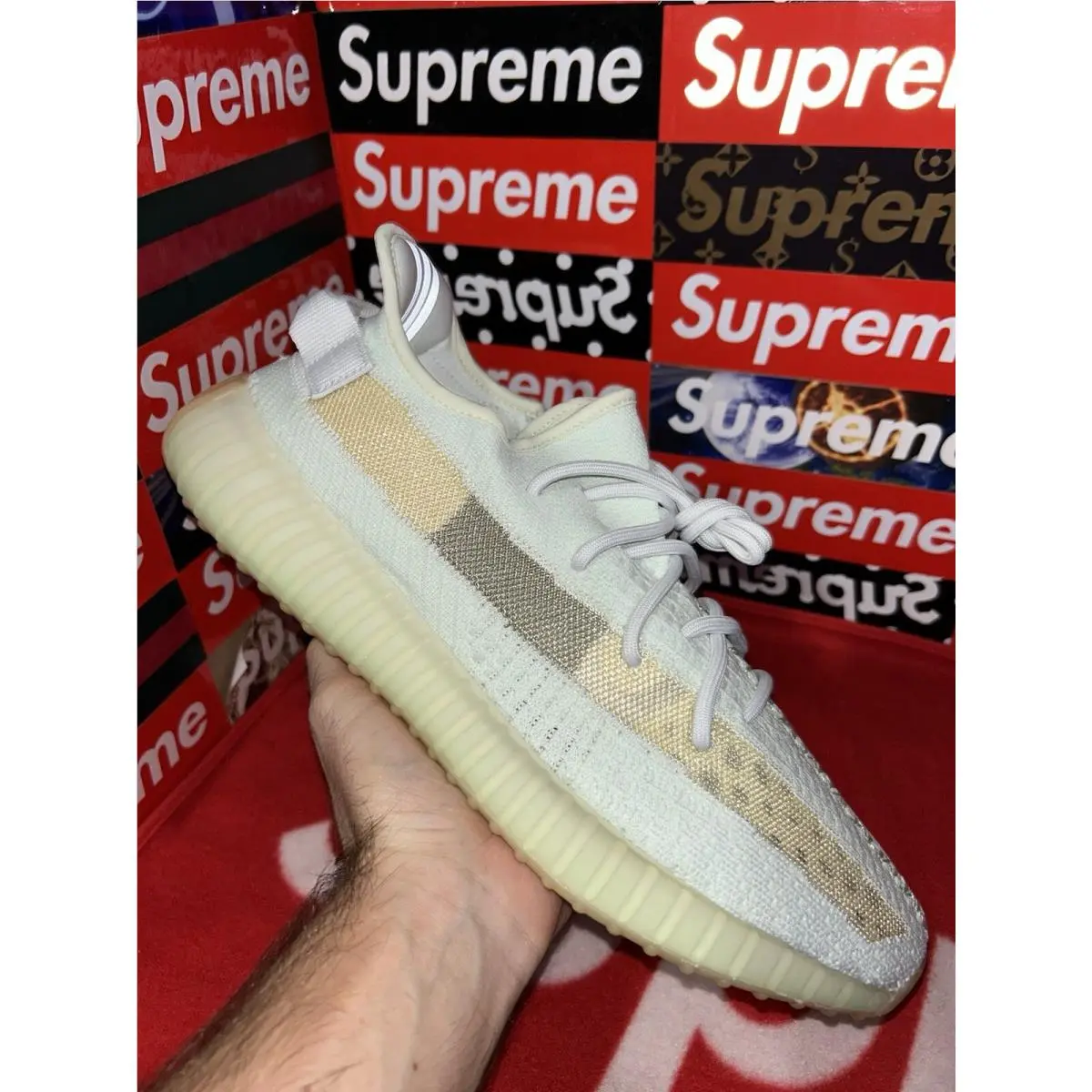 Adidas shoes - adidas Yeezy Boost 350 V2 - EG7491 - Blue, Manufacturer: Hyperspace/Hyperspace/Hyperspace 5