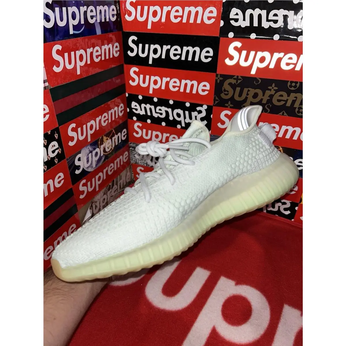 Adidas shoes - adidas Yeezy Boost 350 V2 - EG7491 - Blue, Manufacturer: Hyperspace/Hyperspace/Hyperspace 6
