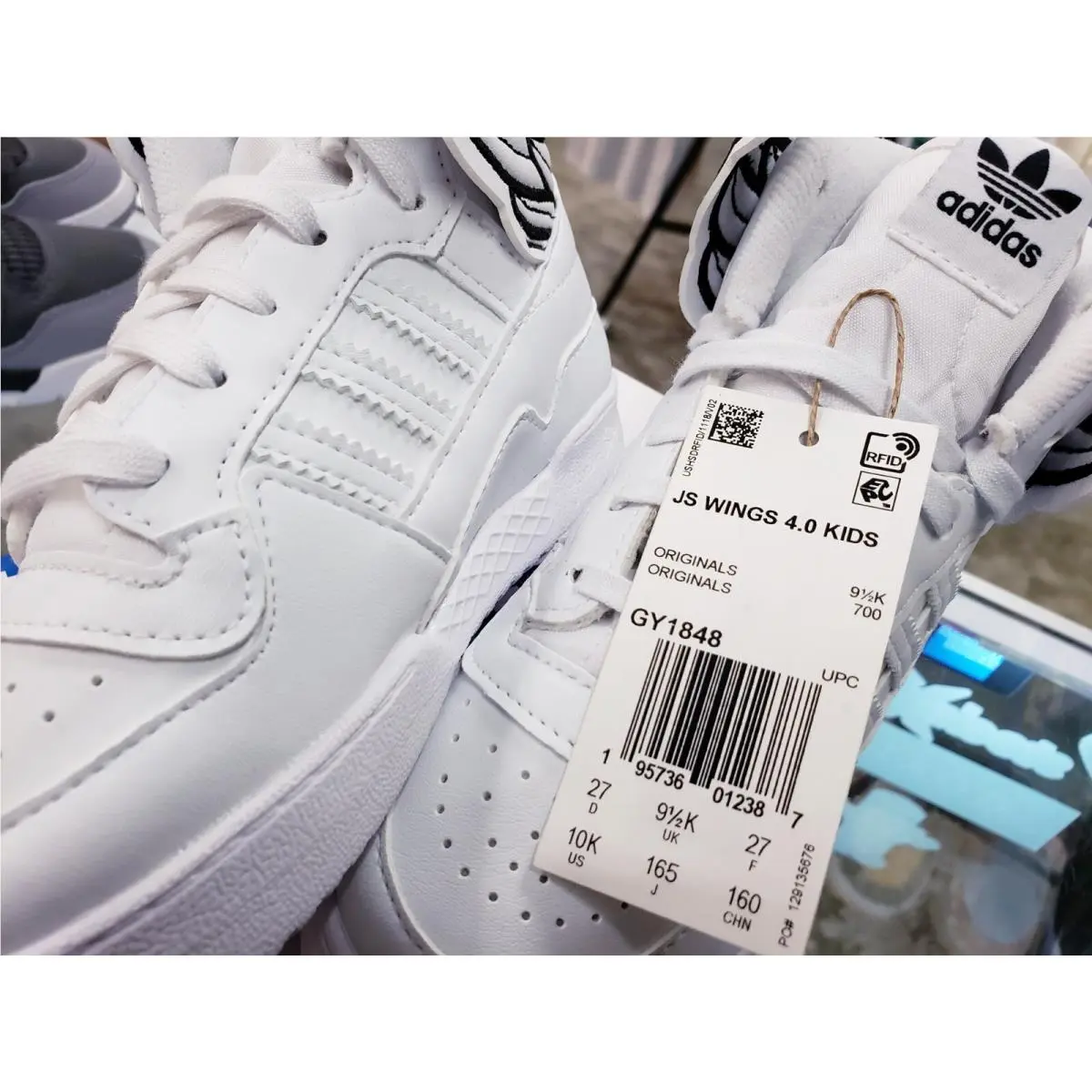 Adidas shoes - adidas Wings - Wings - White (UPC: 195736012387) 1