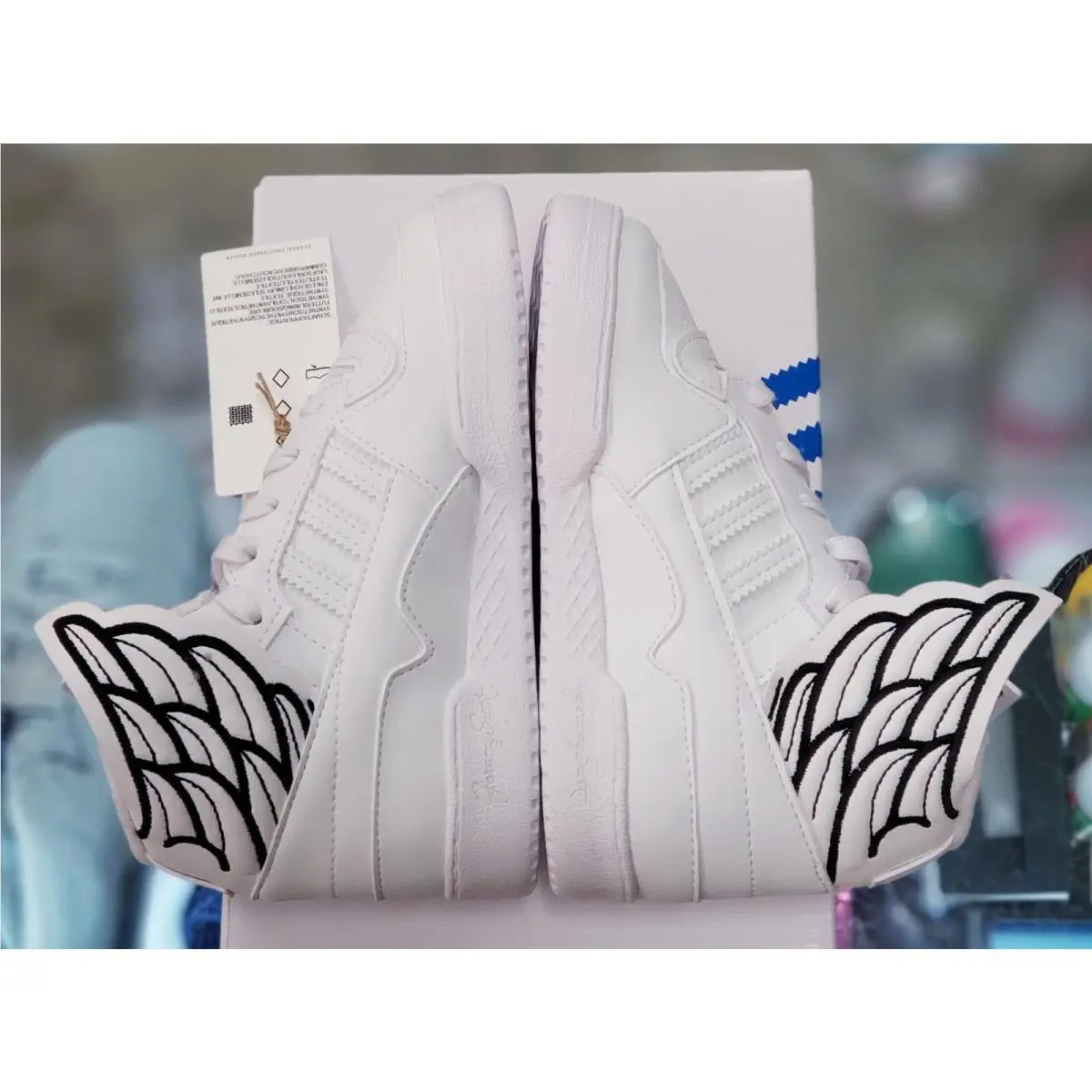 Adidas shoes - adidas Wings - Wings - White (UPC: 195736012387) 4