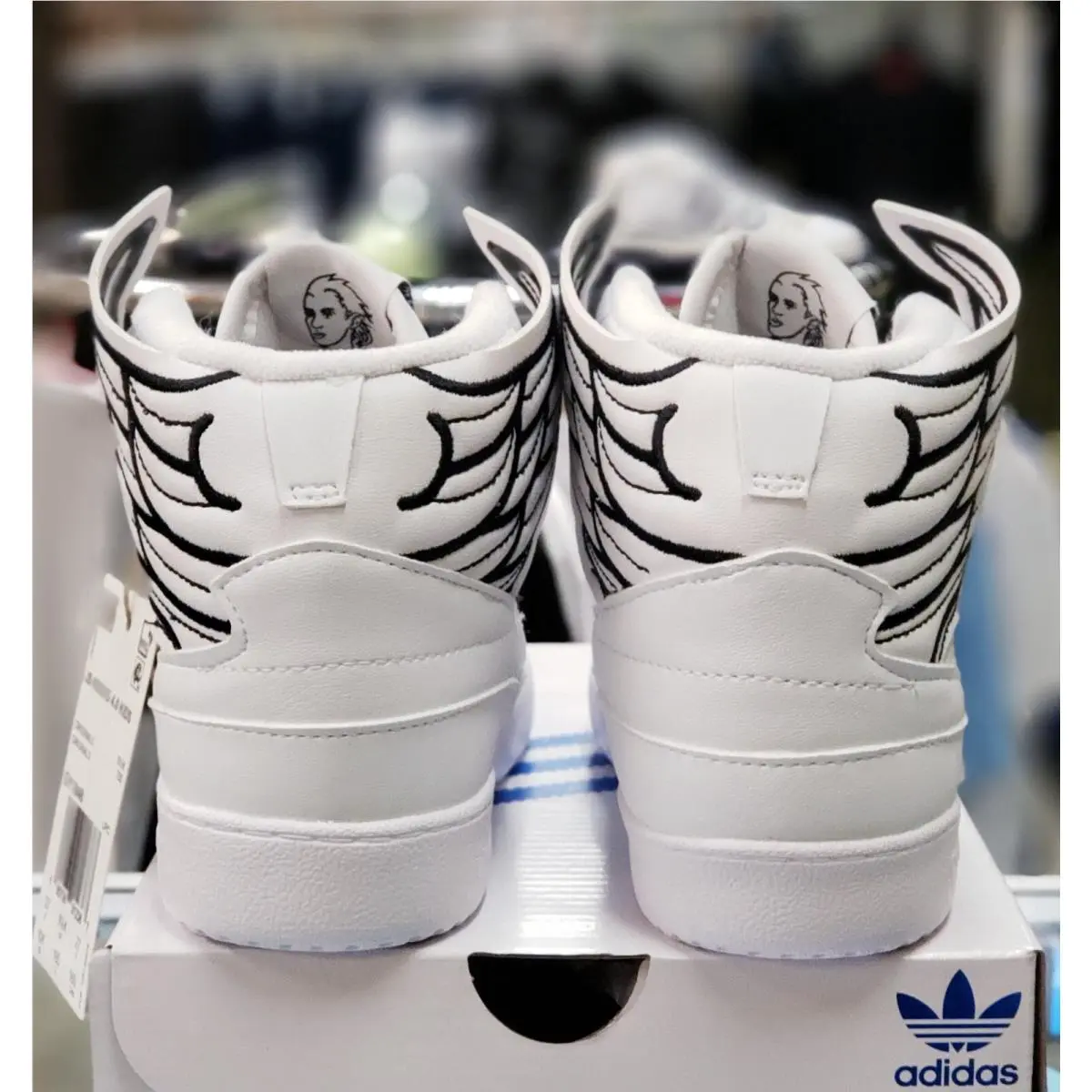 Adidas shoes - adidas Wings - Wings - White (UPC: 195736012387) 5