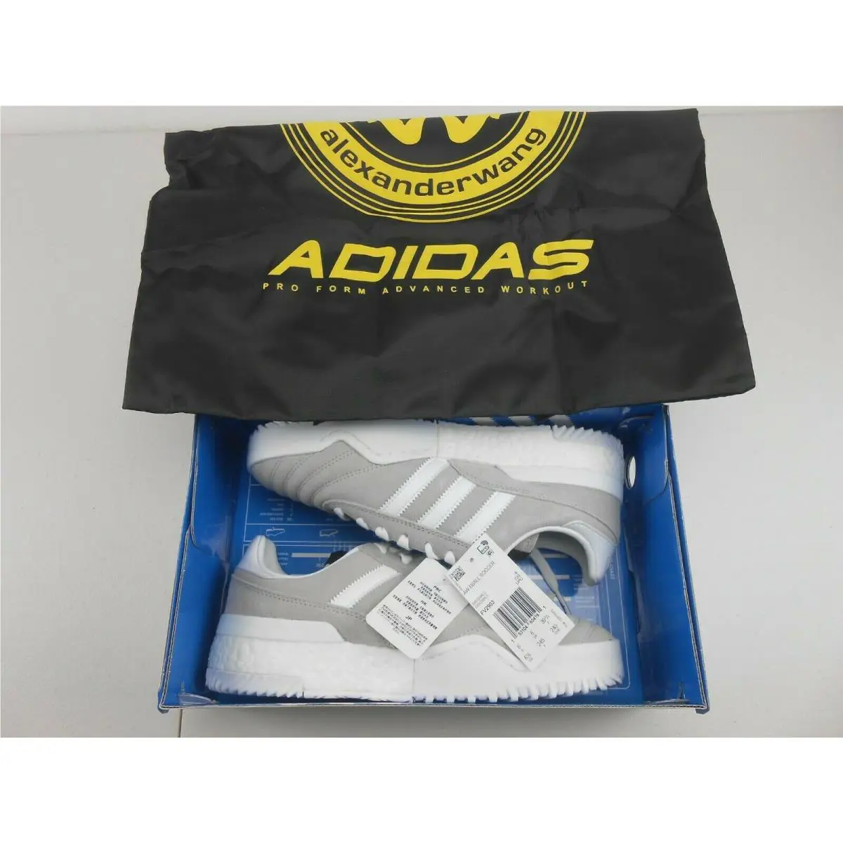 AW Bball Soccer Alexander Wang Adidas Boost Cream White FV2903 Sz 6.5