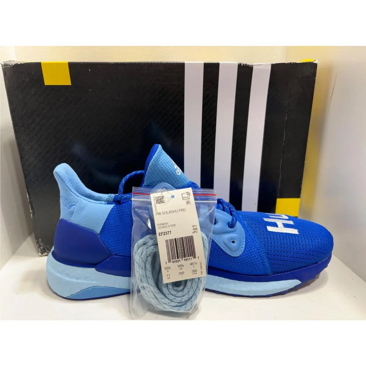 Adidas shoes - adidas Solar HU - Solar - EF2377 - Blue, Manufacturer: Blue/Power Blue/College Royal 0