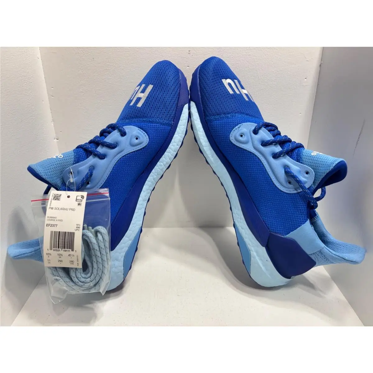 Adidas shoes - adidas Solar HU - Solar - EF2377 - Blue, Manufacturer: Blue/Power Blue/College Royal 4