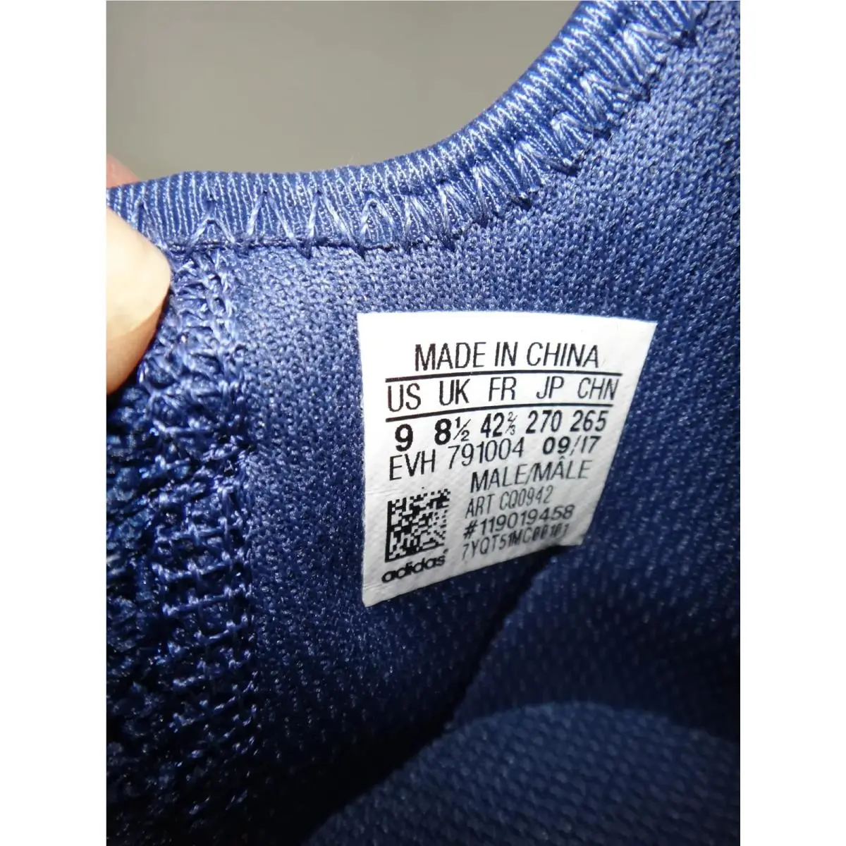 Adidas shoes - Tubular Doom Sock Primeknit - Tubular Doom Sock Primeknit - CQ0942 - Noble Indigo (Blue) 8