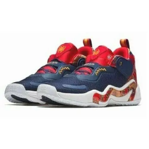 Adidas shoes - Red/Blue-White - H68047 0