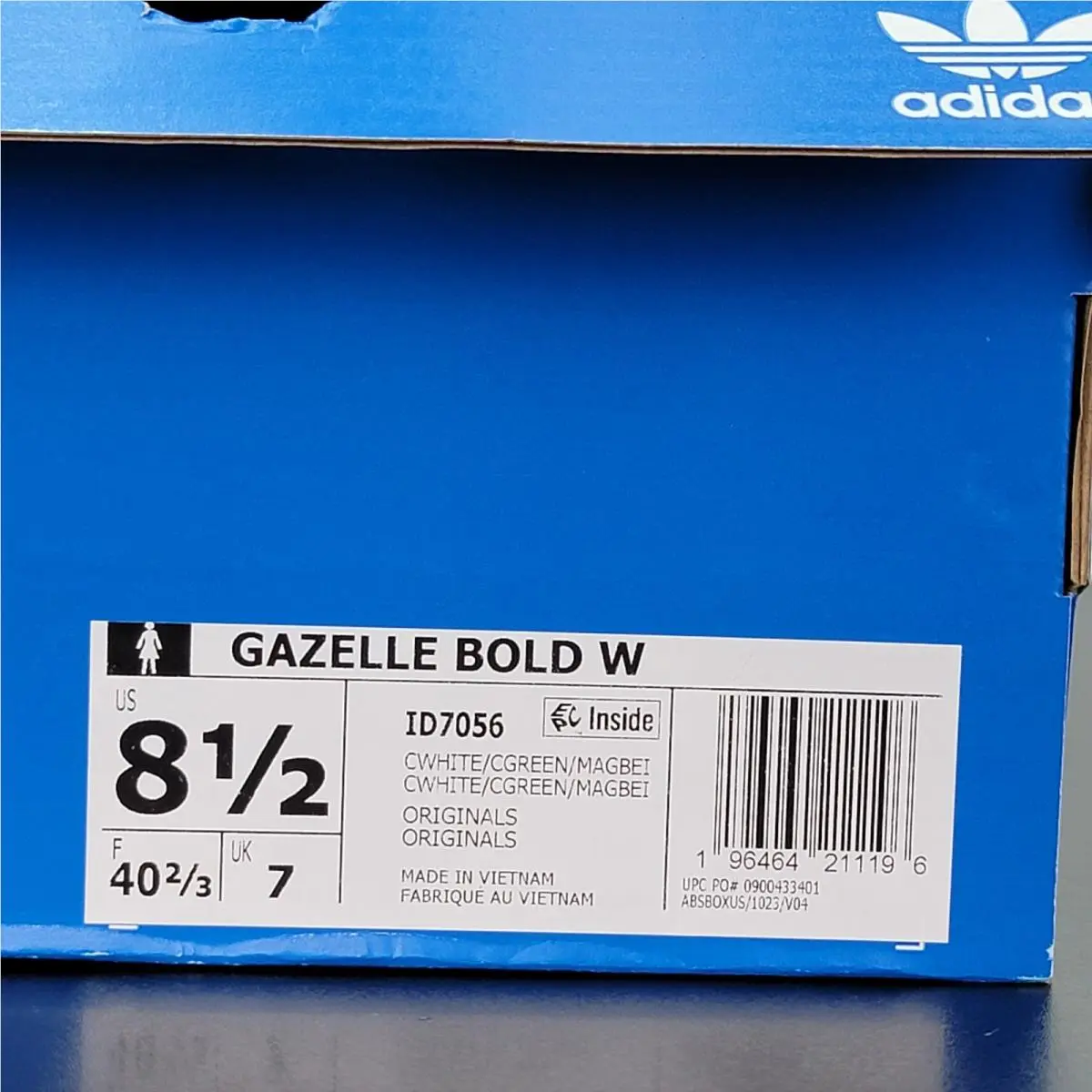 Adidas shoes - adidas Gazelle - Gazelle - ID7056 - Ivory 6