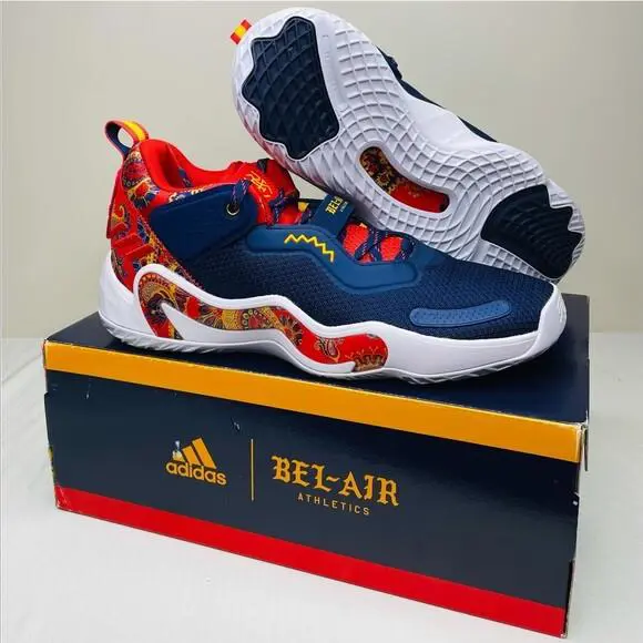 Adidas shoes - Red/Blue-White - H68047 8