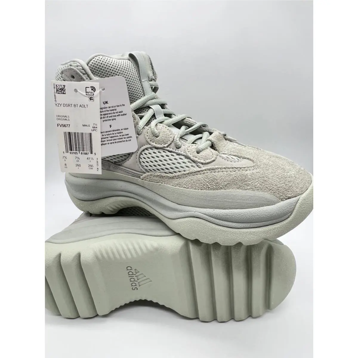 Adidas shoes - Adidas Yeezy Desert - Yeezy Desert - Mint (UPC: 193105818875) 6