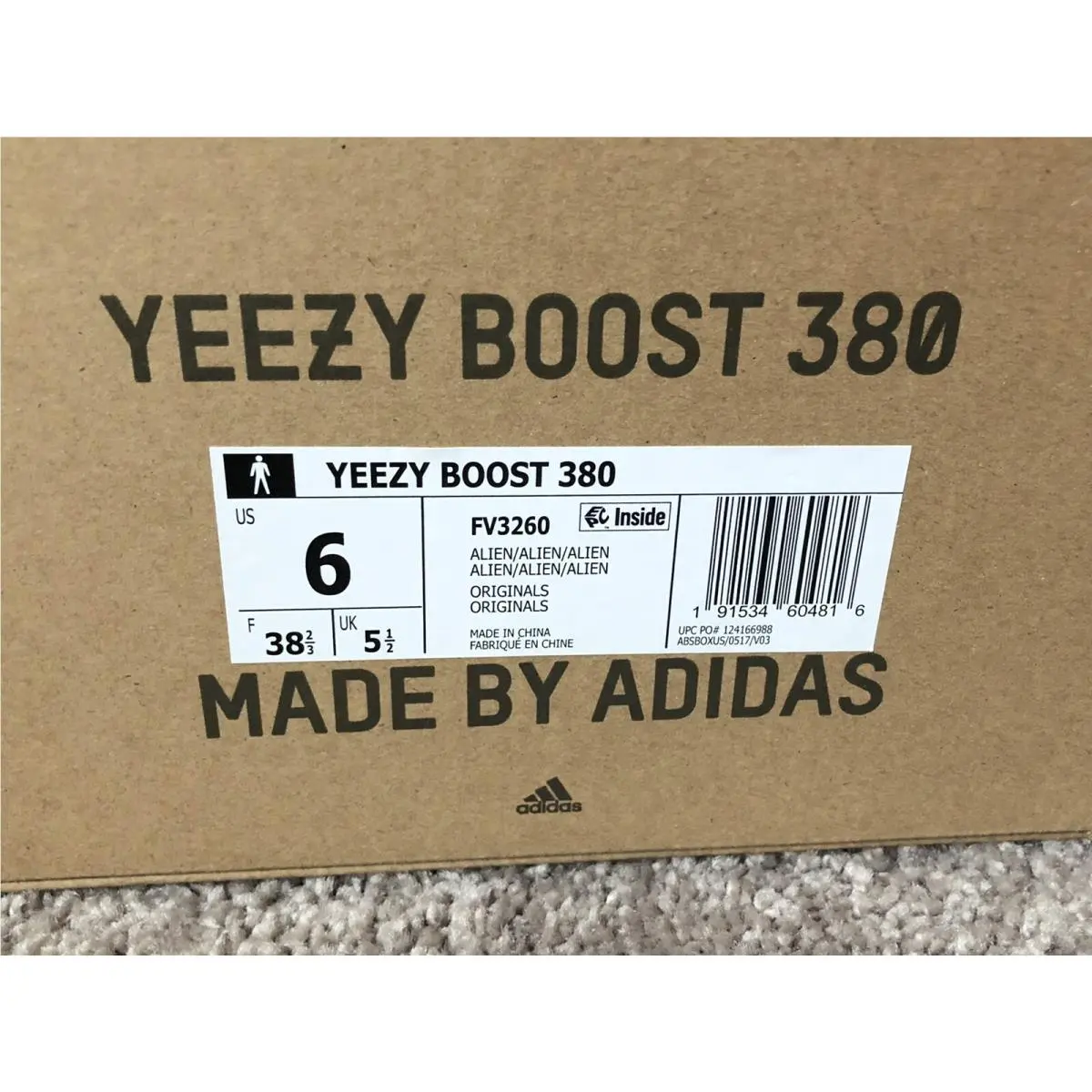 Adidas shoes - adidas Yeezy 380 - Yeezy - FV3260 - Alien 8