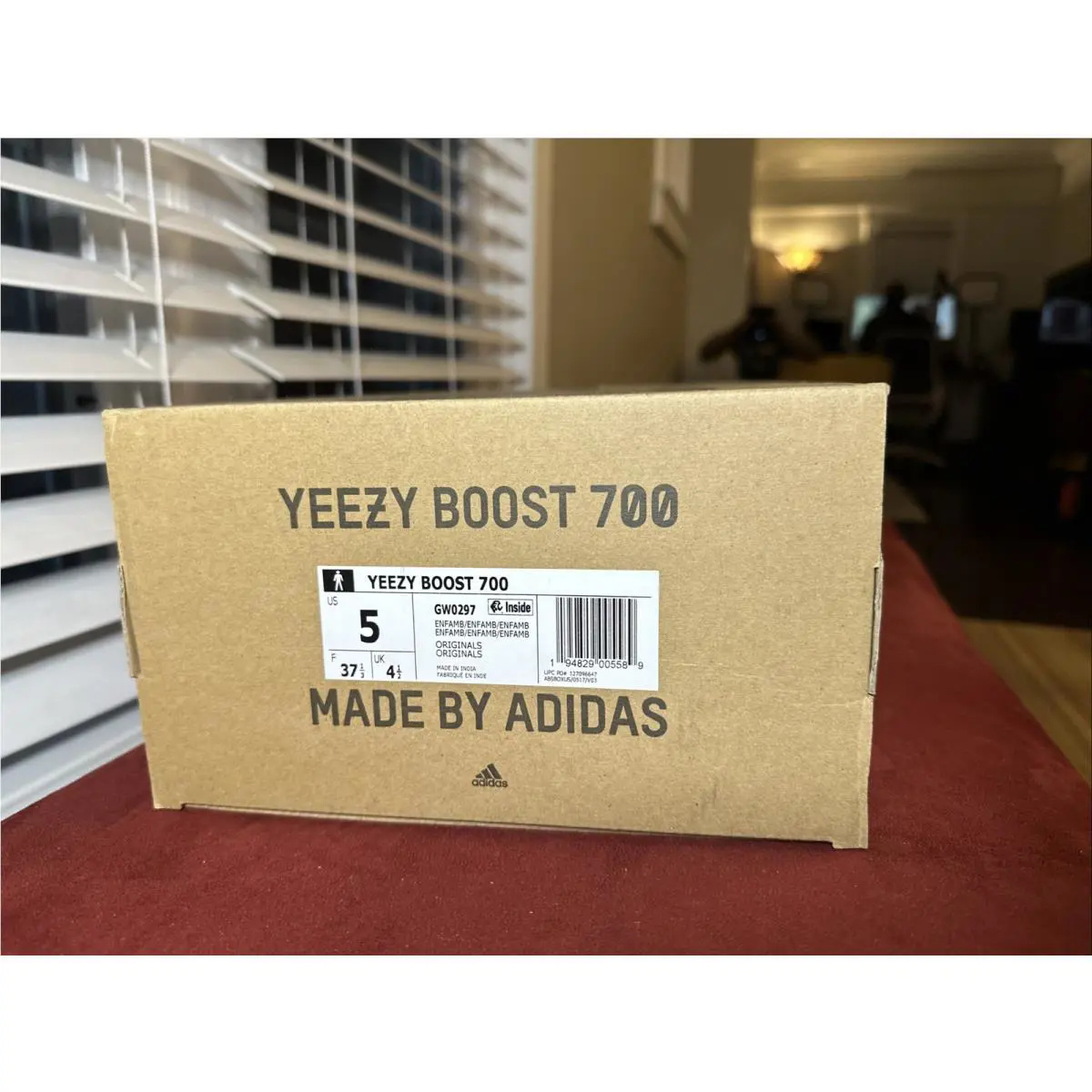 Adidas shoes - adidas Yeezy Boost 700 - Yeezy Boost - GW0297 - Brown 5
