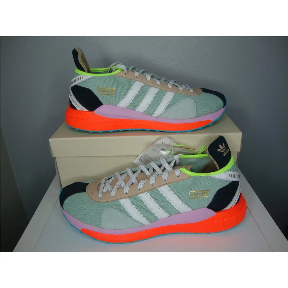 Adidas Pharrell Williams Nigo Friendship Tokio Solar Hu Shoes US 10 Green S42576