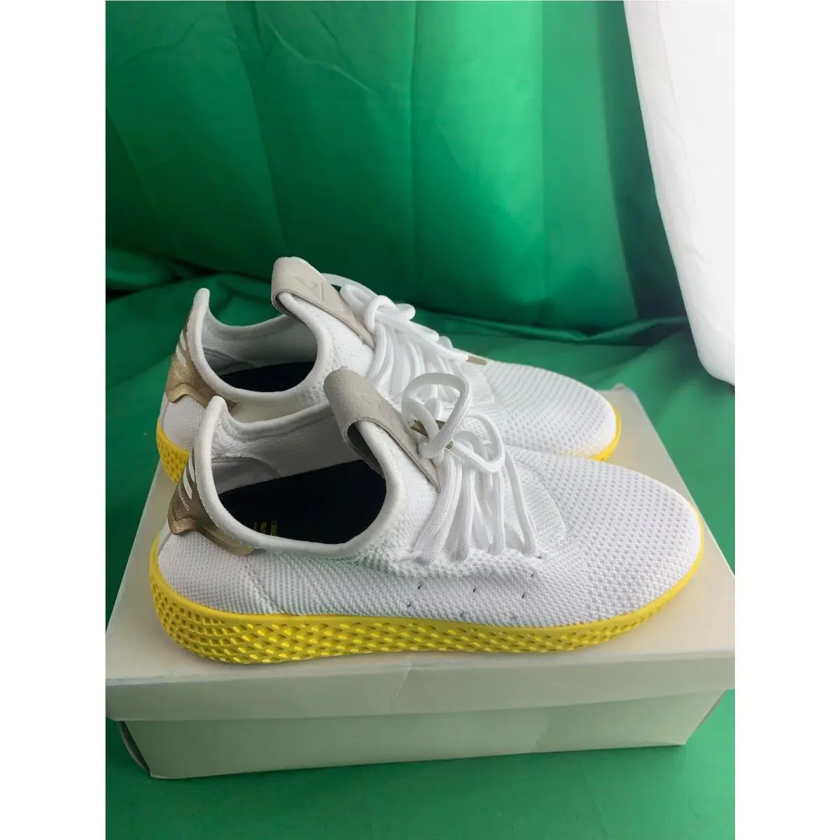 Adidas shoes - adidas PW Tennis HU - Tennis - White/Yellow 0