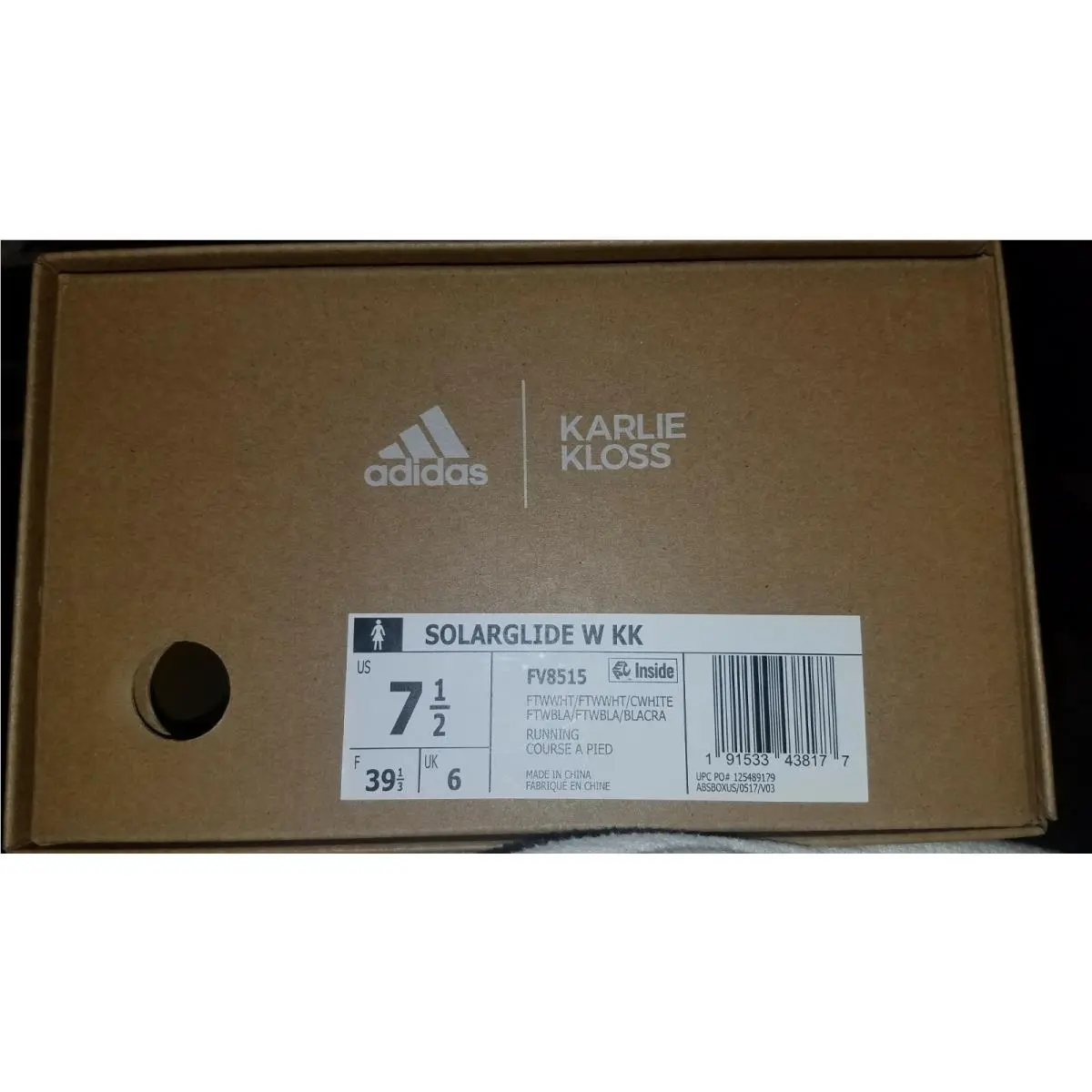 Adidas shoes - Adidas SolarGlide - SolarGlide - White (UPC: 191533438177) 5