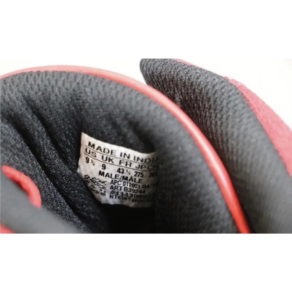 Adidas shoes - Varial - Varial - Red & Black 4