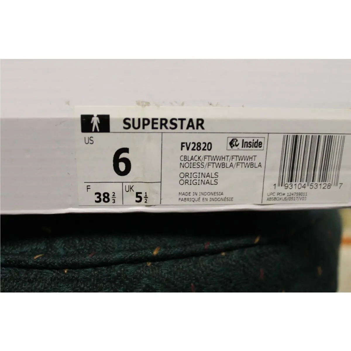 Adidas shoes - adidas Superstar - Superstar - FV2820 - Black 6