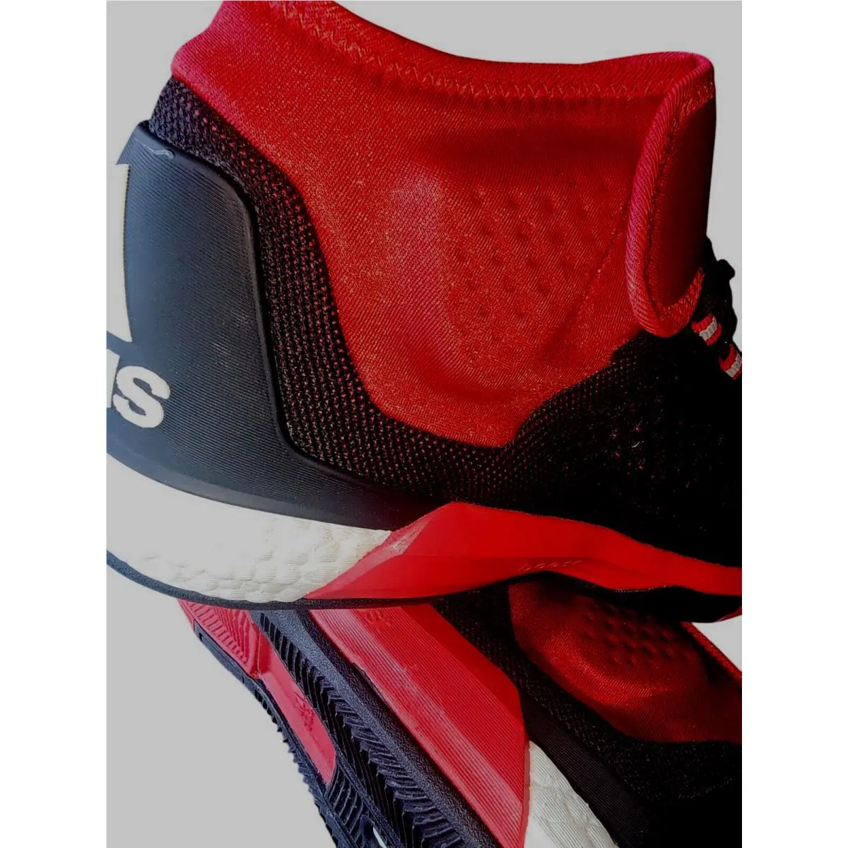 Adidas shoes - adidas Crazylight Boost - Crazylight Boost - Q16872 - Black and Red 5