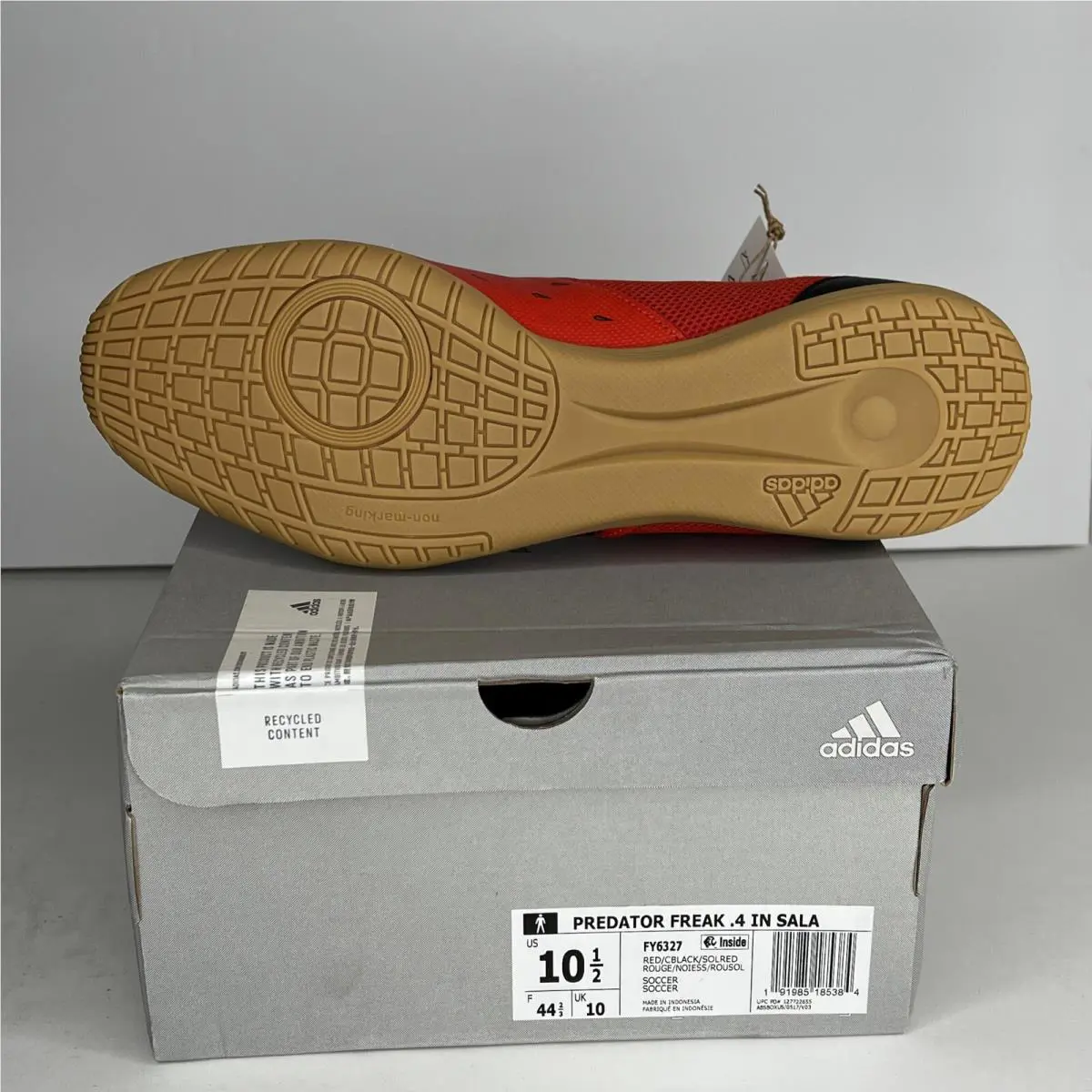 Adidas shoes - Adidas Predator FREAK4 IN - Predator - FY6327 - Red 4