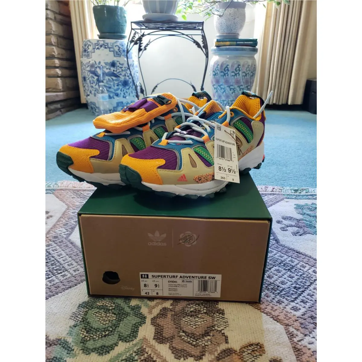 Adidas shoes - Adidas Sean Wotherspoon Superturf Adventure Jiminy - Multicolor 0
