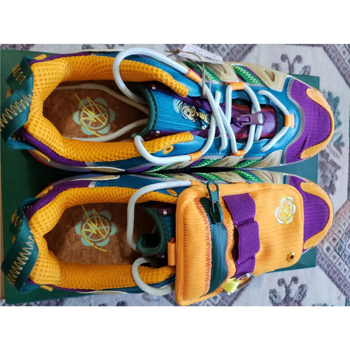 Adidas shoes - Adidas Sean Wotherspoon Superturf Adventure Jiminy - Multicolor 2