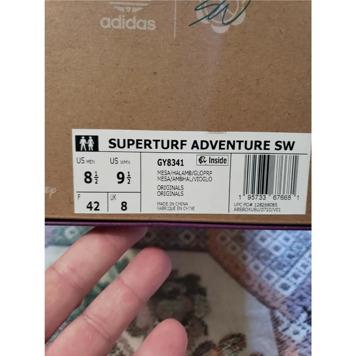 Adidas shoes - Adidas Sean Wotherspoon Superturf Adventure Jiminy - Multicolor 7