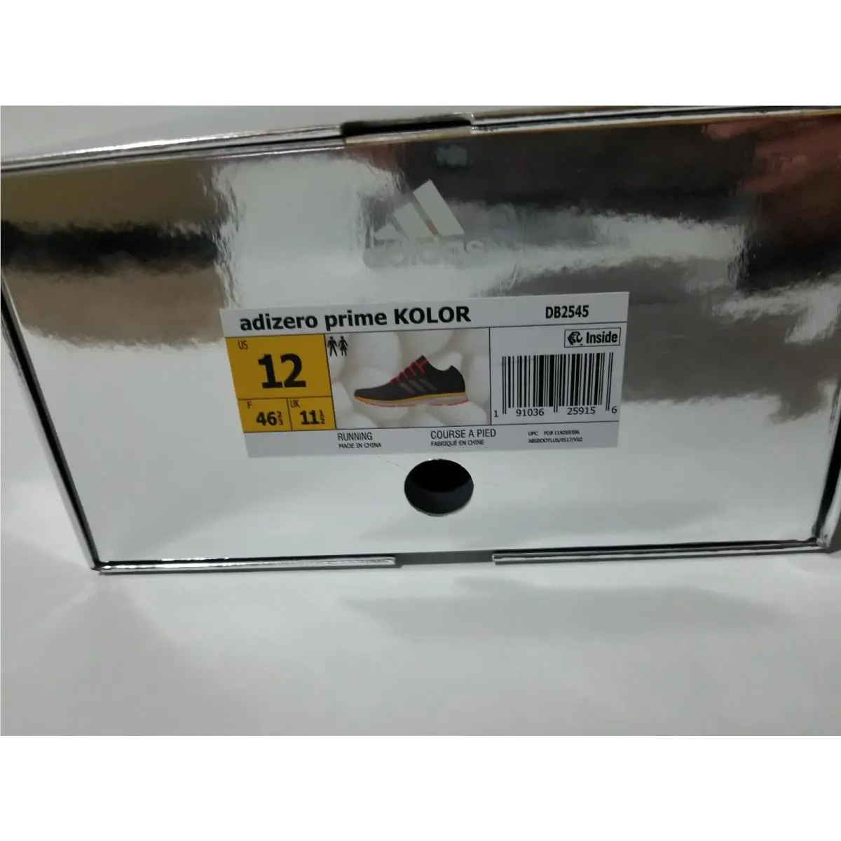 Adidas shoes - adidas adizero prime - adizero prime - DB2545 - Gray 9