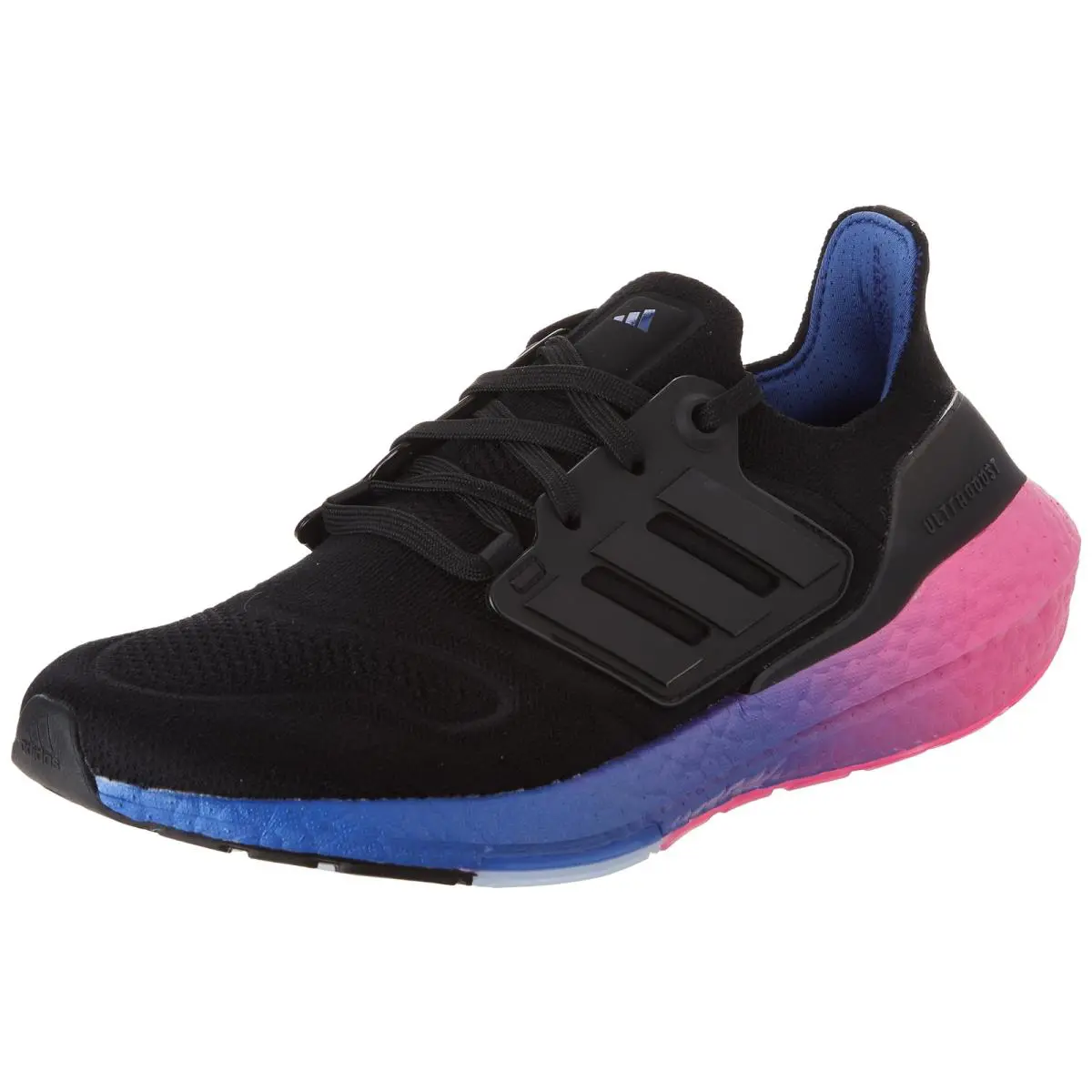 Adidas Ultraboost 22 Running Shoes Women`s 9.5 Black/pink/purple