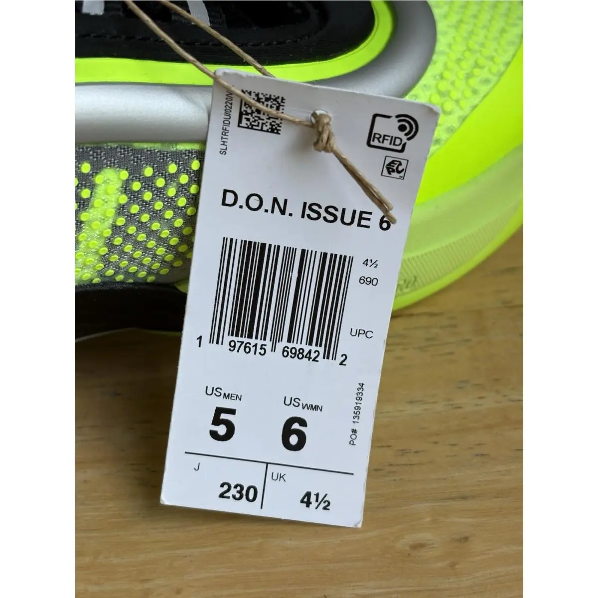 Adidas shoes - adidas D.O.N. Issue - Issue - JQ2252 - Yellow 9