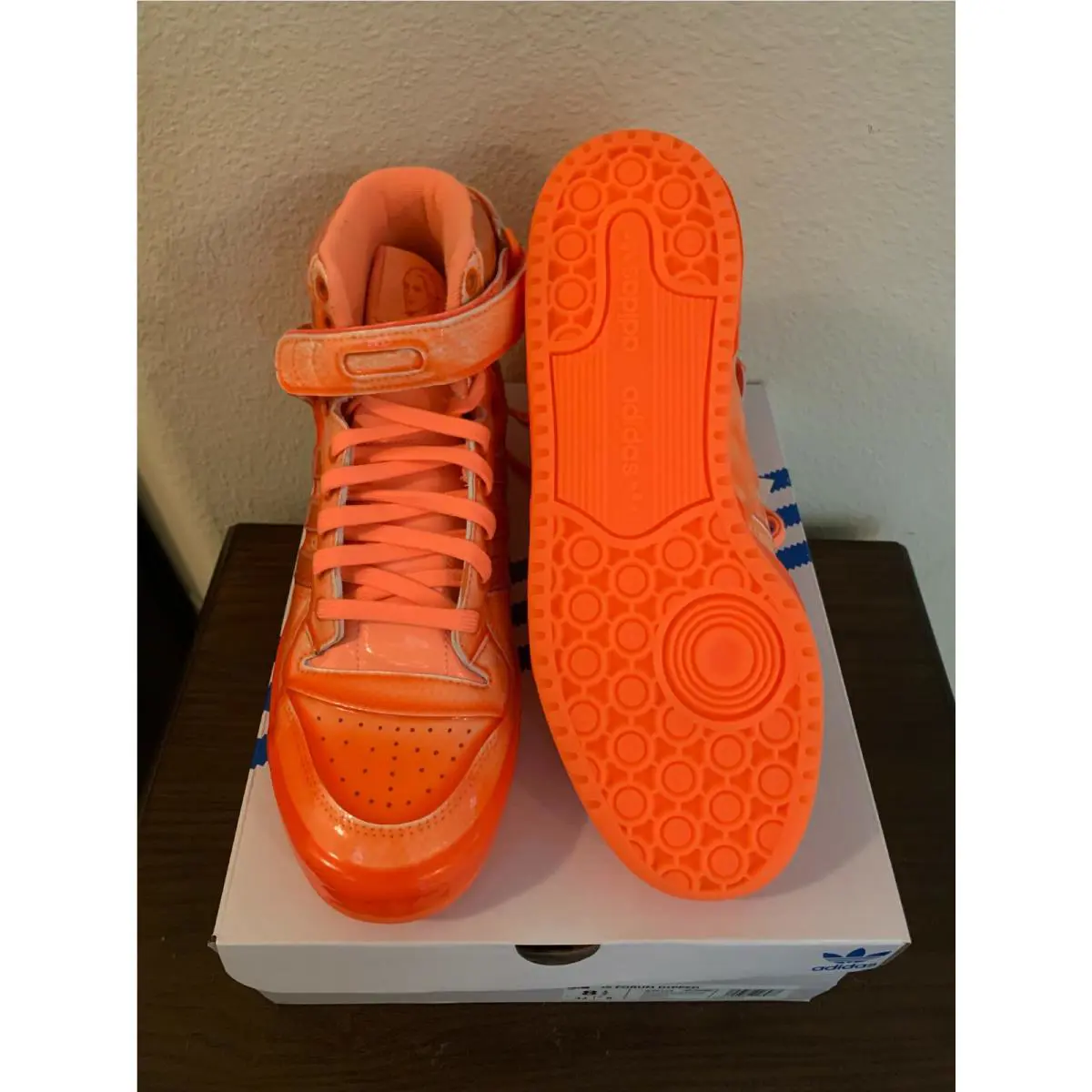 Adidas shoes - Adidas Jeremy Scott Forum - Jeremy Scott Forum - Q46124 - Orange 6