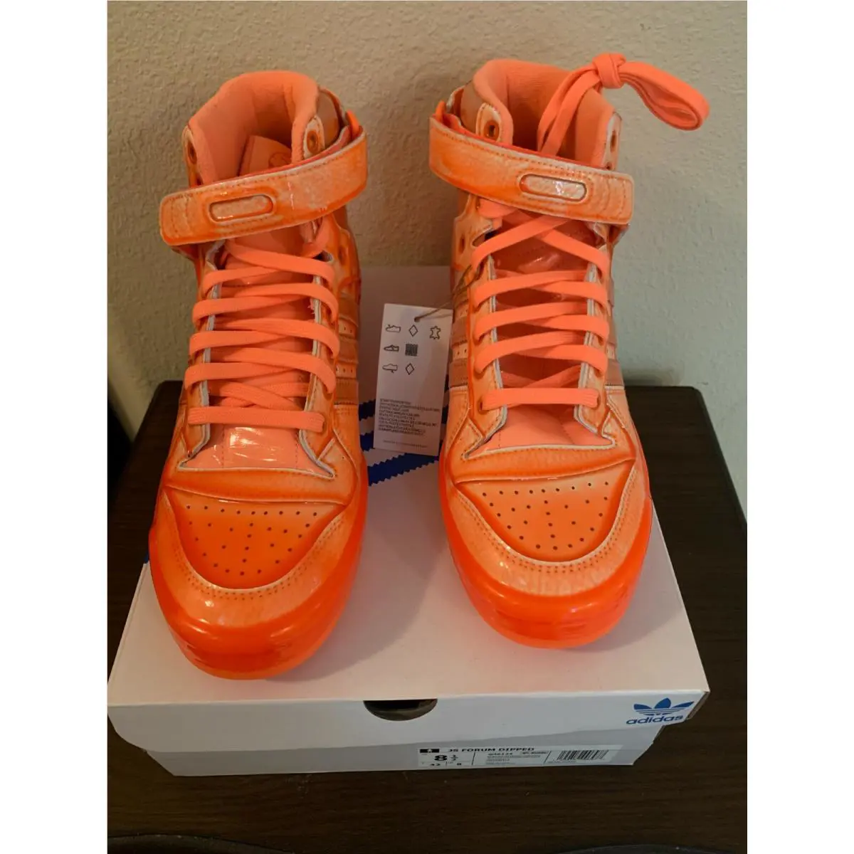 Adidas shoes - Adidas Jeremy Scott Forum - Jeremy Scott Forum - Q46124 - Orange 0