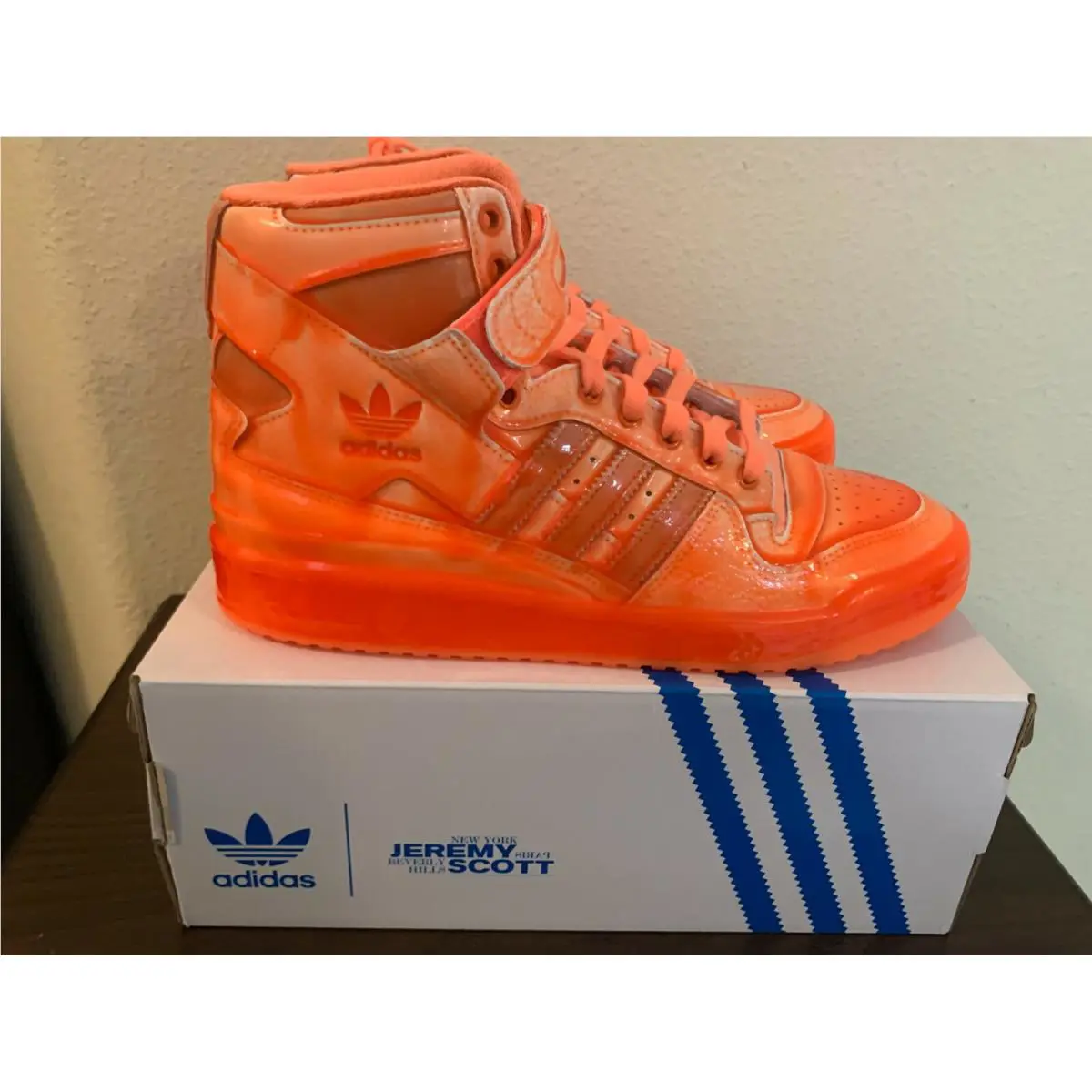 Adidas shoes - Adidas Jeremy Scott Forum - Jeremy Scott Forum - Q46124 - Orange 2
