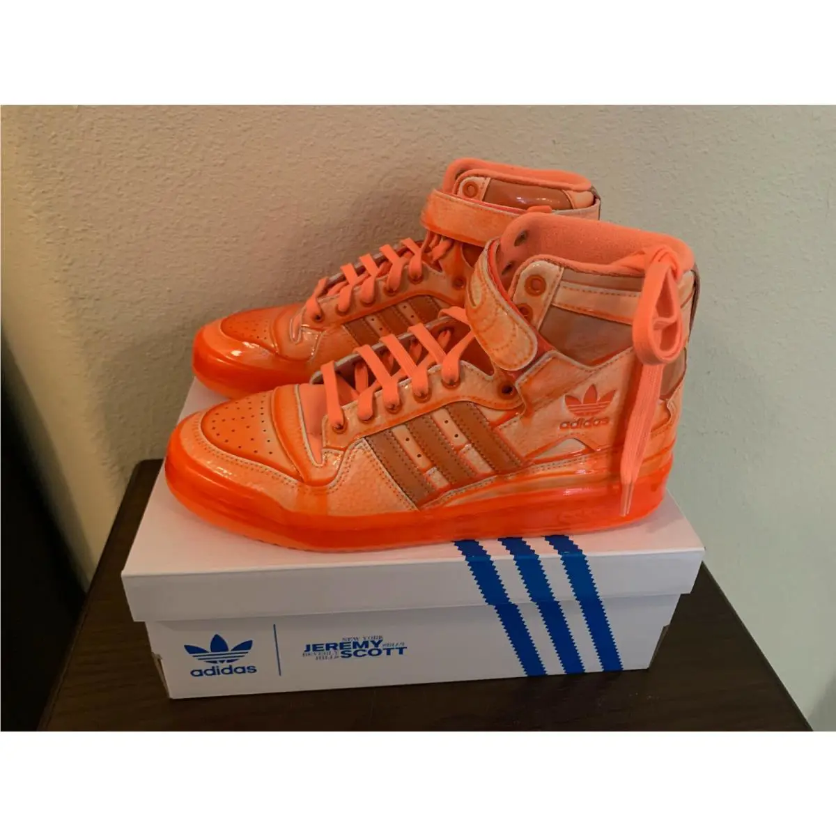 Adidas shoes - Adidas Jeremy Scott Forum - Jeremy Scott Forum - Q46124 - Orange 4