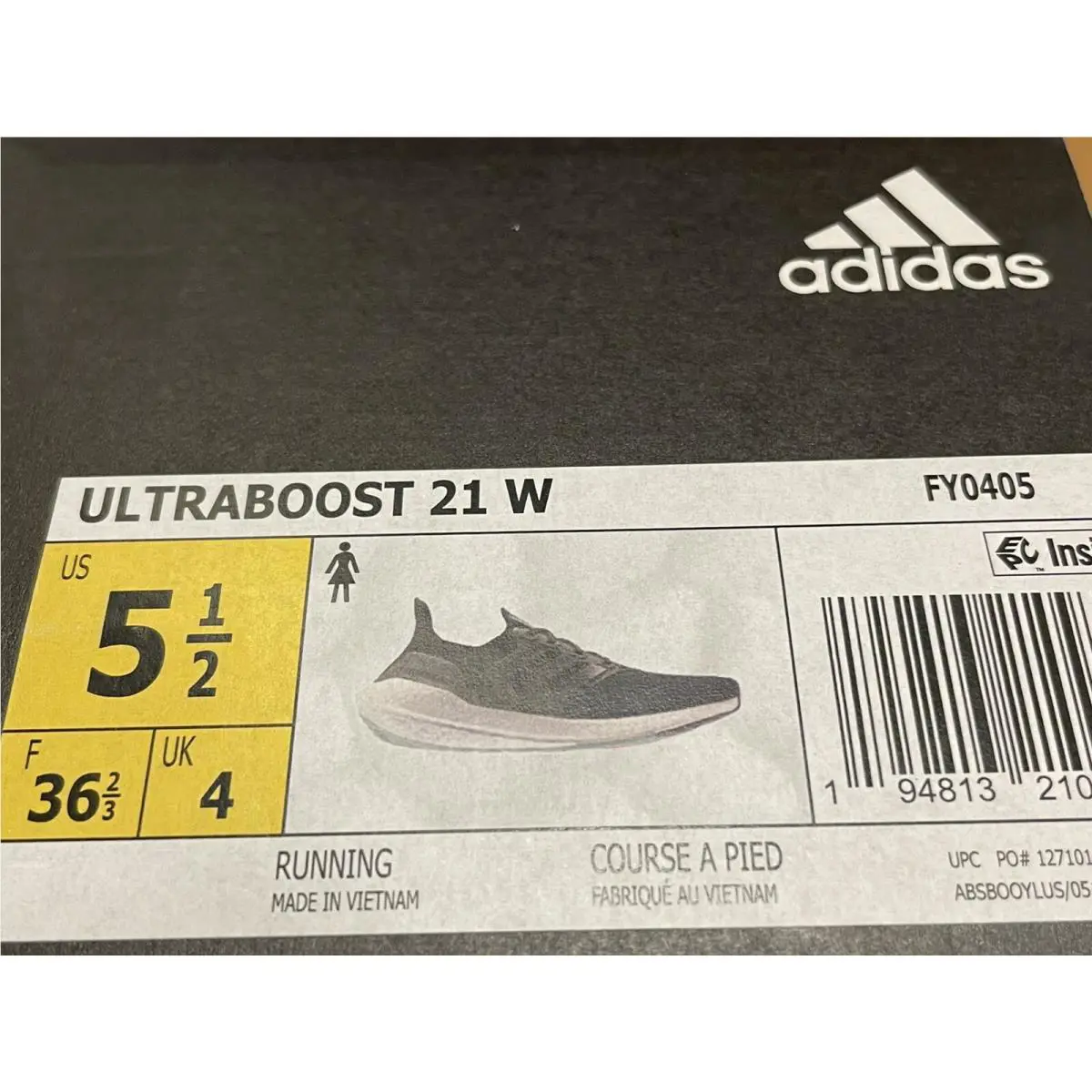Adidas shoes - adidas Ultraboost 21 - Ultraboost - FY0405 - Black 5