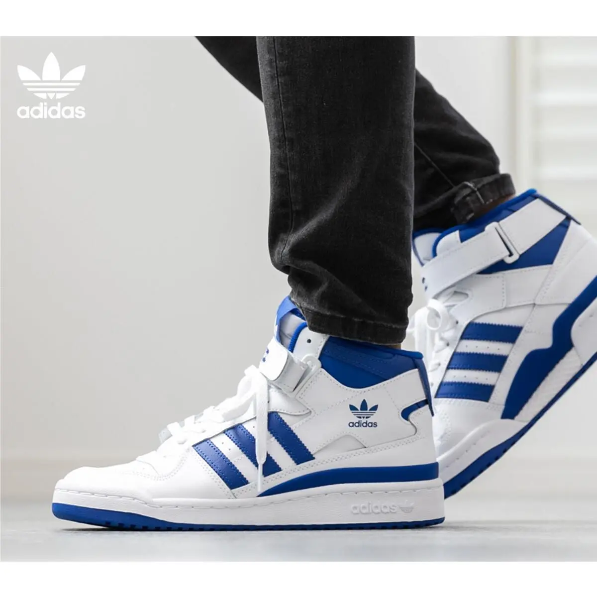 Adidas shoes - White/Royal - FY4976 1