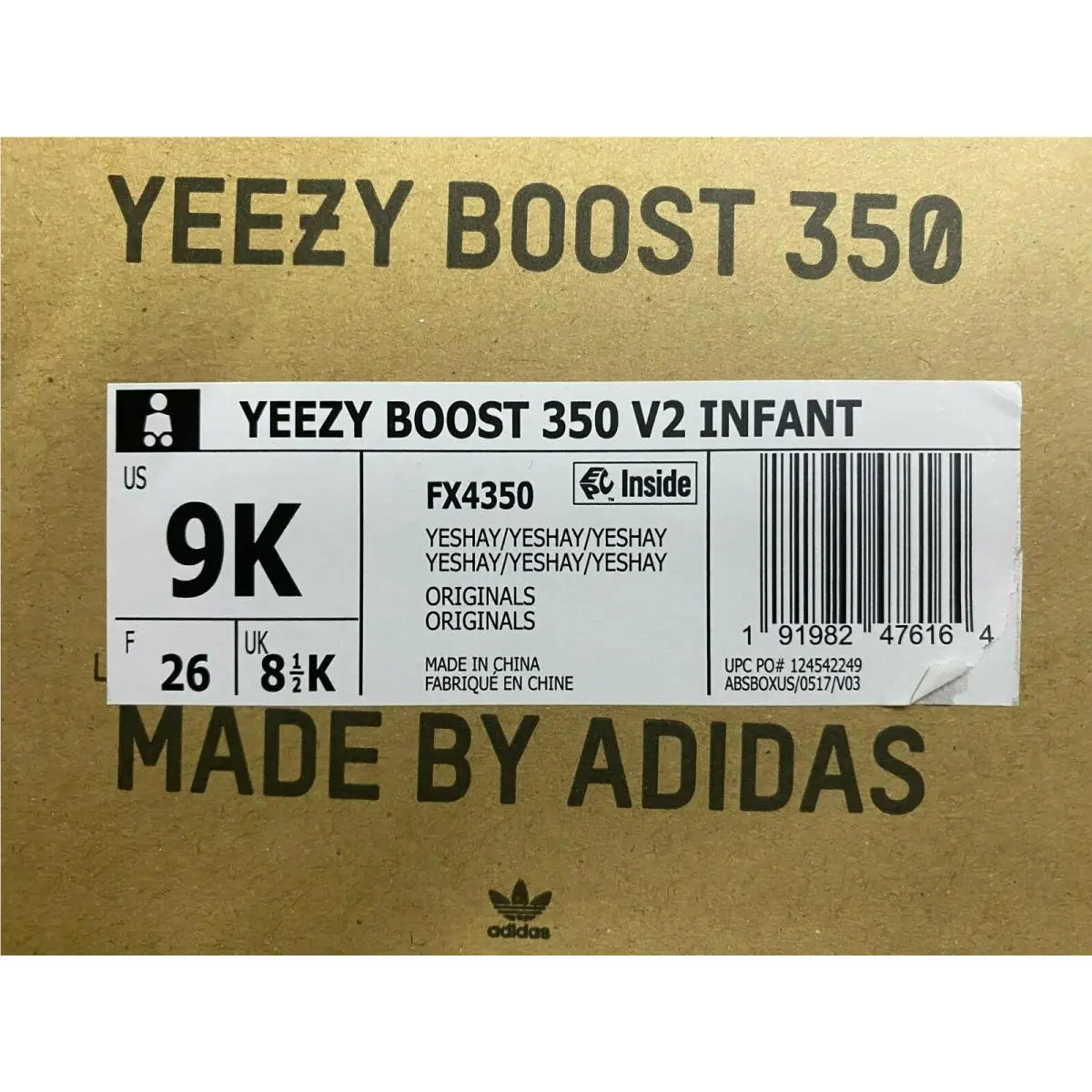 Adidas shoes - adidas Yeezy Boost 350 V2 - FX4350 - Yeshaya 0