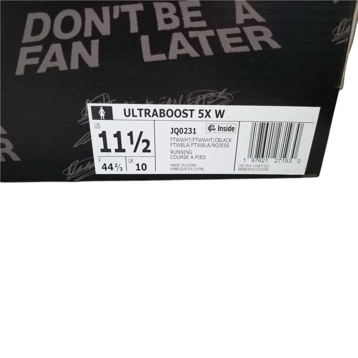 Adidas shoes - adidas UltraBoost 5X - UltraBoost - JQ0231 - White (UPC: 197621271930) 6