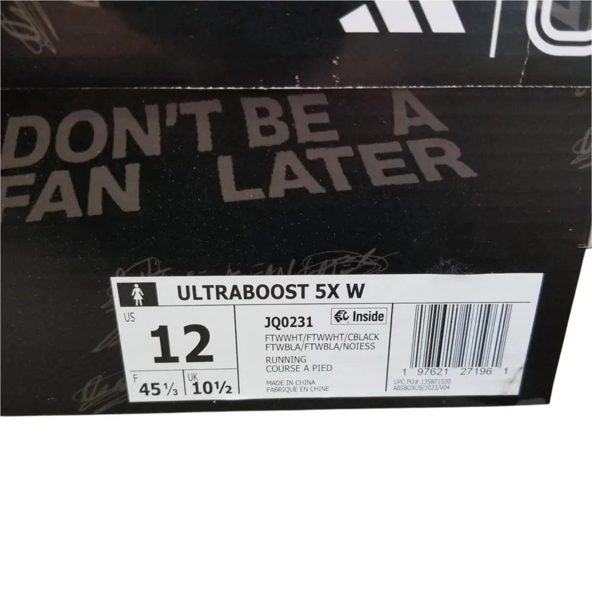 Adidas shoes - adidas UltraBoost 5X - UltraBoost - JQ0231 - White (UPC: 197621271961) 4